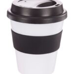 Coffee Cup / Mug11oz/320ml Plastic Karma Kup Plastic Aura Lid Reusable