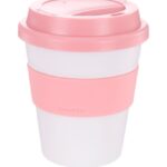 Coffee Cup / Mug11oz/320ml Plastic Karma Kup Plastic Aura Lid Reusable