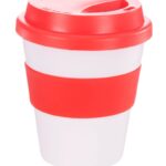 Coffee Cup / Mug11oz/320ml Plastic Karma Kup Plastic Aura Lid Reusable