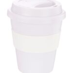 Coffee Cup / Mug11oz/320ml Plastic Karma Kup Plastic Aura Lid Reusable
