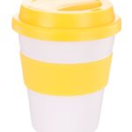 Coffee Cup / Mug11oz/320ml Plastic Karma Kup Plastic Aura Lid Reusable