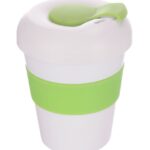 Coffee Cup / Mug 11oz/320ml Plastic Karma Kup Profile Lid Reusable Eco Friendly