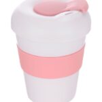 Coffee Cup / Mug 11oz/320ml Plastic Karma Kup Profile Lid Reusable Eco Friendly