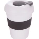 Coffee Cup / Mug 11oz/320ml Plastic Karma Kup Profile Lid Reusable Eco Friendly