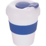 Coffee Cup / Mug 11oz/320ml Plastic Karma Kup Profile Lid Reusable Eco Friendly