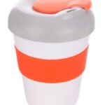 Coffee Cup / Mug 11oz/320ml Plastic Karma Kup Profile Lid Reusable Eco Friendly