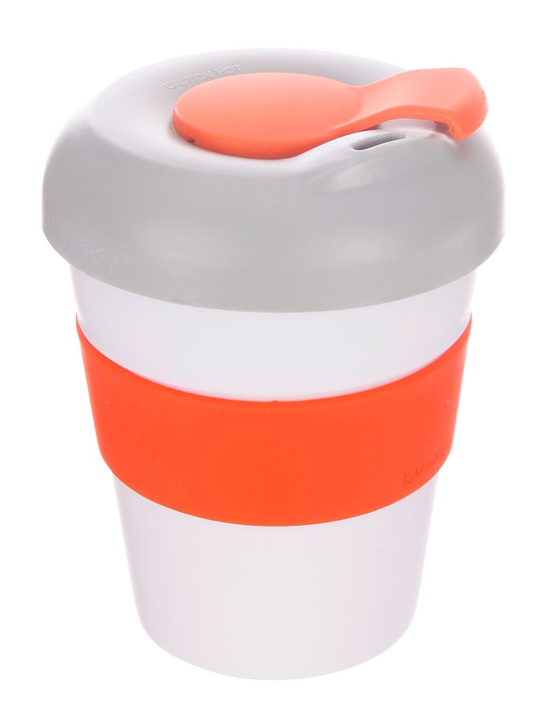 Coffee Cup / Mug 11oz/320ml Plastic Karma Kup Profile Lid Reusable Eco Friendly
