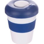 Coffee Cup / Mug 11oz/320ml Plastic Karma Kup Profile Lid Reusable Eco Friendly
