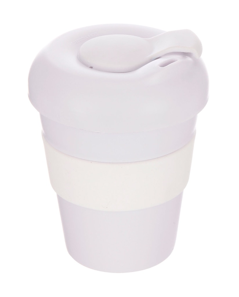 Coffee Cup / Mug 11oz/320ml Plastic Karma Kup Profile Lid Reusable Eco Friendly