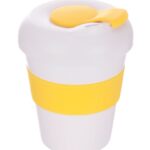 Coffee Cup / Mug 11oz/320ml Plastic Karma Kup Profile Lid Reusable Eco Friendly