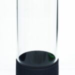 Drink Bottle Glass With Silicone Top 500ml