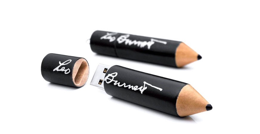 Usb Pencil In Wood With Magnetic Closure (Factory Direct Moq)