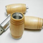 Usb Barrel Barrel Shape With Key Ring Attachment ( Factory Direct Moq)