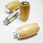 Usb Barrel Barrel Shape With Key Ring Attachment ( Factory Direct Moq)