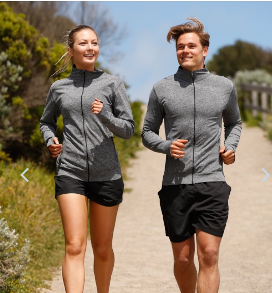 Unisex Seamless Heather Jacket