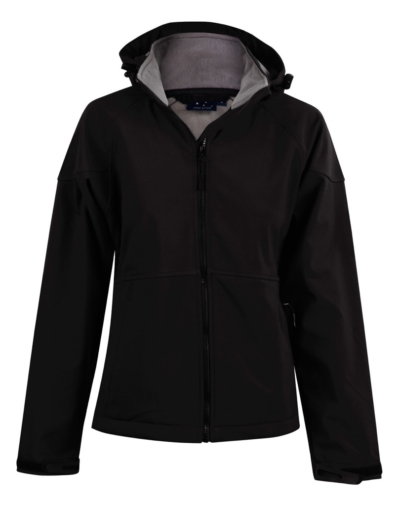 Ladies’ Softshell Full Zip Hoodie