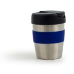 Coffee Cup / Mug 8oz/235ml Stainless Steel Karma Kup Plastic Flip Lid Reusable . Eco Friendly