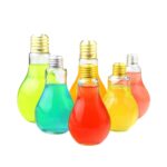 300Ml Bulb Shaped Plastic Bottle