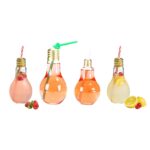 300Ml Bulb Shaped Plastic Bottle