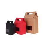 Die Cut Handle Bag With Window