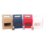 Die Cut Handle Bag With Window