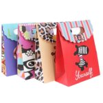Die Cut Handle Bag With Flap