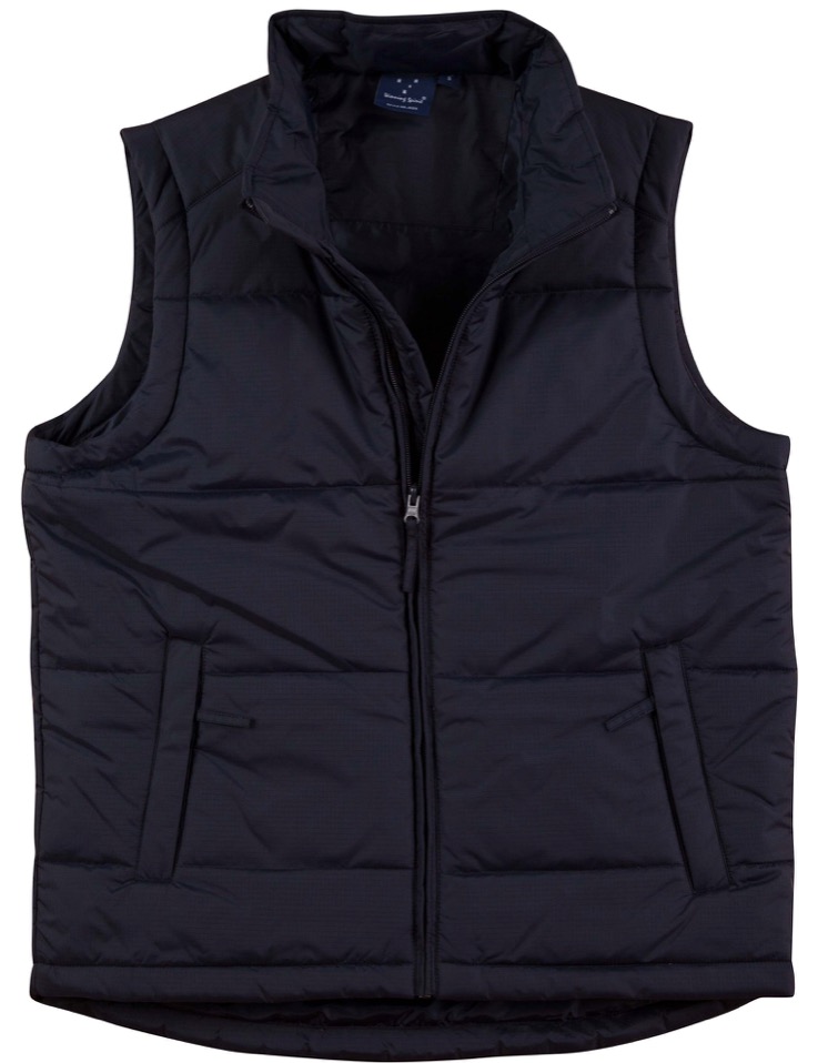 Men’s Nylon Rip-Stop Padded Vest