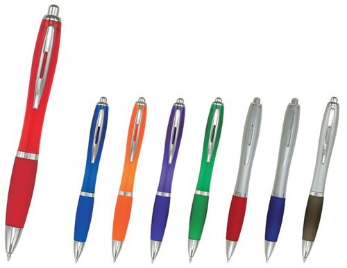 Plastic Pen Curvy Barrel Vista