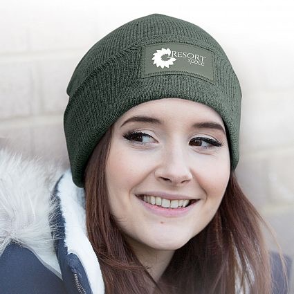 Everest Beanie with Patch