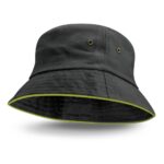 Bondi Premium Bucket Hat – Coloured Sandwich Trim