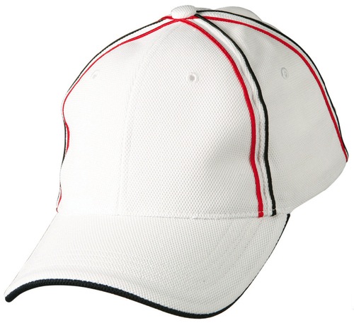 Tri-Color Pique Mesh Structured Cap