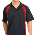 Men’s Cooldry Micro-Mesh Contrast Colour Polo