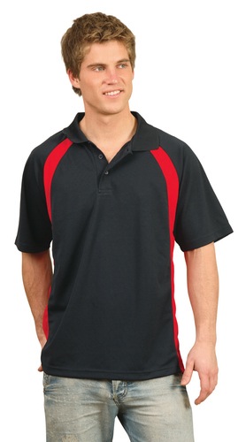 Men’s Cooldry Micro-Mesh Contrast Colour Polo
