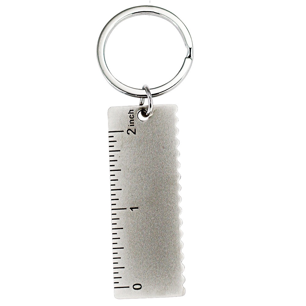 Ruler Shape Keyring