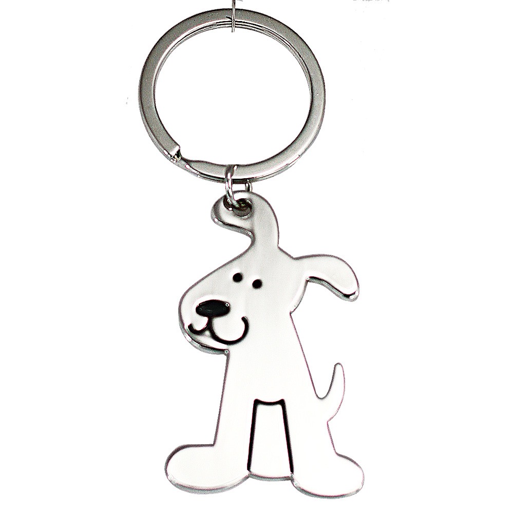 Dog Shape Keyring