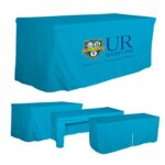 Fitted Table Cloth With Zipper Back