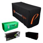 Fitted Table Cloth With Zipper Back