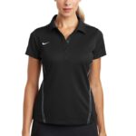 Nike Ladies Dri-FIT Sport Swoosh Pique Polo