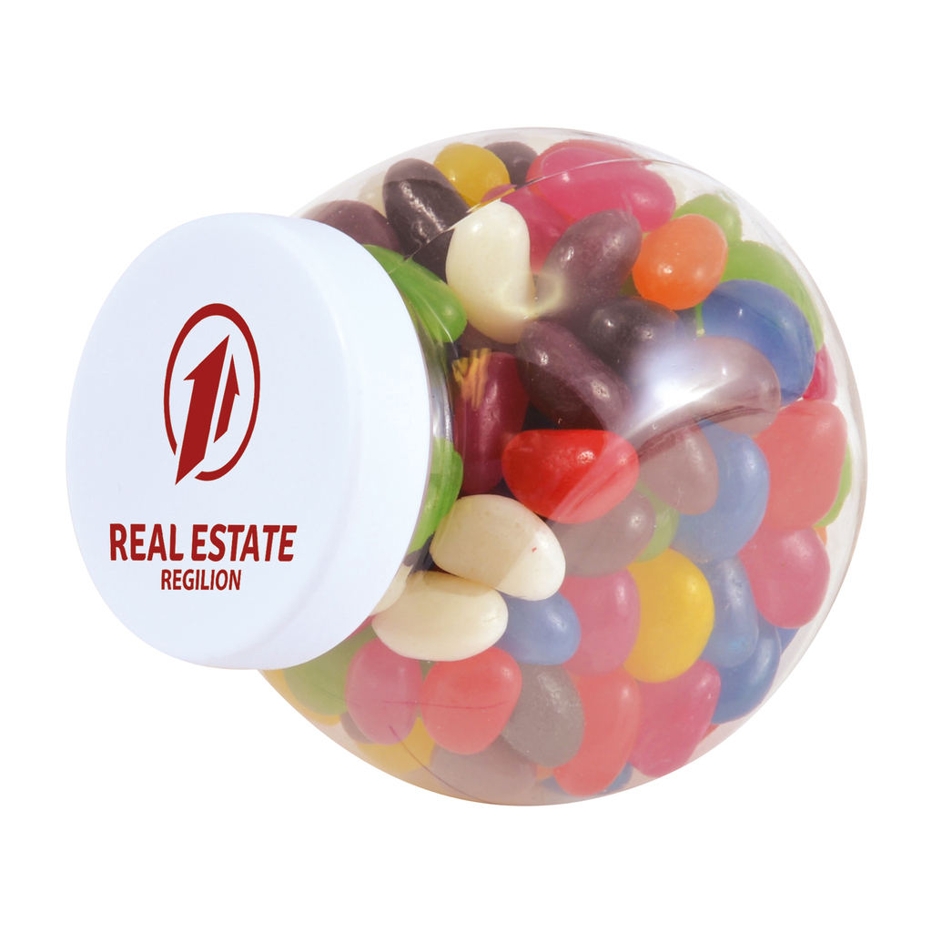 Assorted Colour Mini Jelly Beans in Container