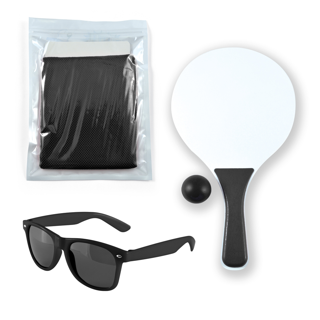 Summer Beach Kit 1 – Bat & Ball Set, Chill Cooling Towel, Horizon Sunglasses