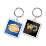 Lens Key Ring – Square