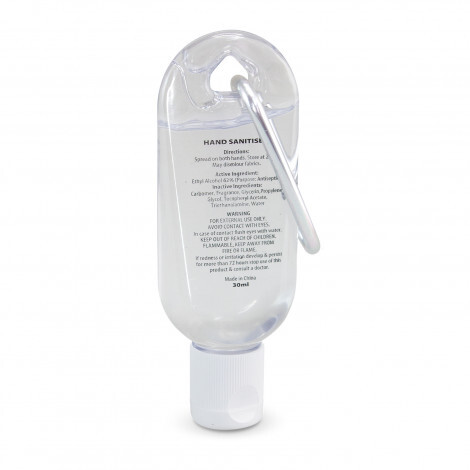 Carabiner Hand Sanitiser – 30ml