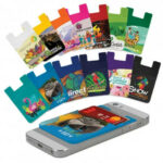 Dual Silicone Phone Wallet – Full Colour