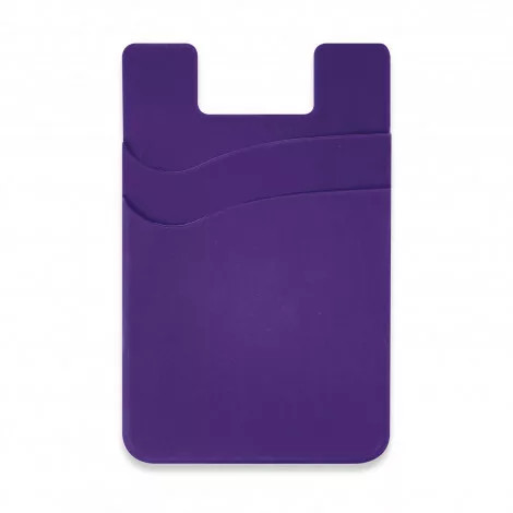 Dual Silicone Phone Wallet – Full Colour